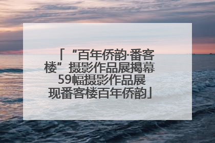 “百年侨韵·番客楼”摄影作品展揭幕 59幅摄影作品展现番客楼百年侨韵