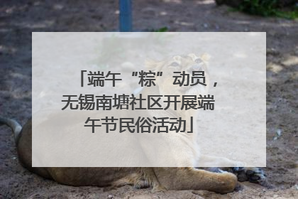 端午“粽”动员，无锡南塘社区开展端午节民俗活动
