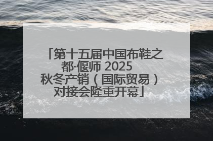 第十五届中国布鞋之都·偃师 2025 秋冬产销（国际贸易）对接会隆重开幕