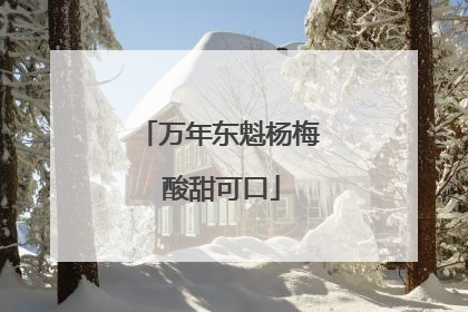 万年东魁杨梅 酸甜可口