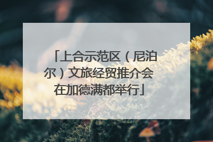 上合示范区（尼泊尔）文旅经贸推介会在加德满都举行