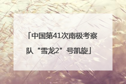 中国第41次南极考察队“雪龙2”号凯旋