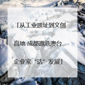 从工业遗址到文创高地 成都邀港澳台企业家“话”发展
