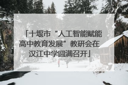 十堰市“人工智能赋能高中教育发展”教研会在汉江中学圆满召开
