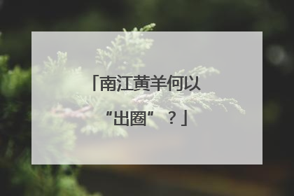 南江黄羊何以“出圈”？