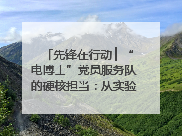 先锋在行动 ▏“电博士”党员服务队的硬核担当：从实验室到抗洪一线