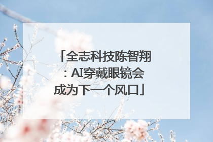 全志科技陈智翔：AI穿戴眼镜会成为下一个风口