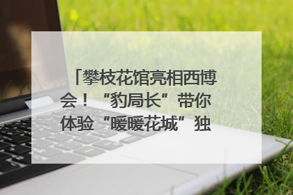 攀枝花馆亮相西博会！“豹局长”带你体验“暖暖花城”独特魅力｜西博视界