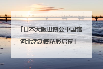 日本大阪世博会中国馆河北活动周精彩启幕