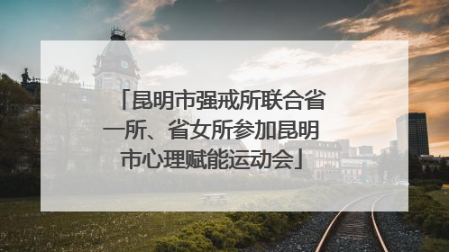 昆明市强戒所联合省一所、省女所参加昆明市心理赋能运动会