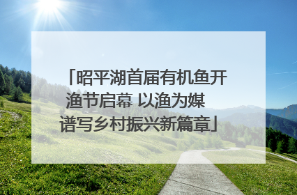 昭平湖首届有机鱼开渔节启幕 以渔为媒 谱写乡村振兴新篇章