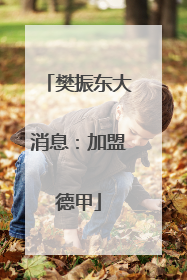 樊振东大消息：加盟德甲
