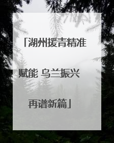 湖州援青精准赋能 乌兰振兴再谱新篇