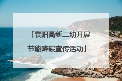 襄阳高新二幼开展节能降碳宣传活动