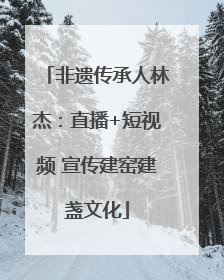 非遗传承人林杰：直播+短视频 宣传建窑建盏文化
