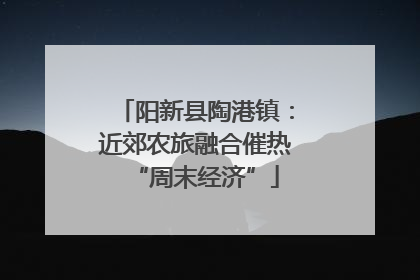 阳新县陶港镇：近郊农旅融合催热“周末经济”