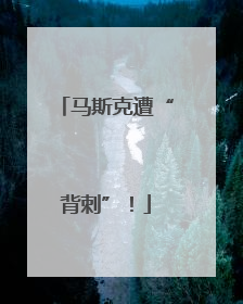 马斯克遭“背刺”！