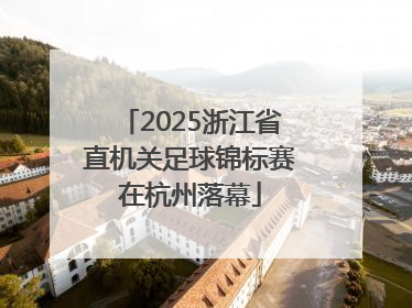 2025浙江省直机关足球锦标赛在杭州落幕